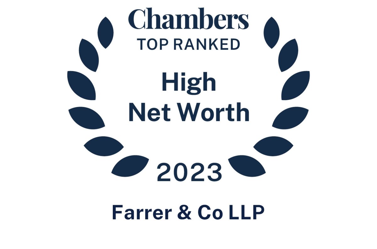 We’re pleased to have received top rankings in <a href="/ChambersGuides/">Chambers and Partners</a> HNW 2022 directory. Congratulations to all for another strong showing. Access the full rankings here: chambers.com/law-firm/farre…