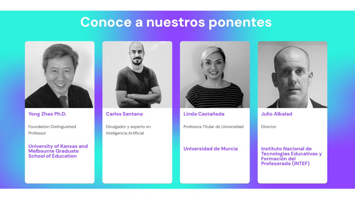 EdutechCluster's tweet photo. En el #edtechcongressbcn23 tuvimos la oportunidad de conocer un poco más de cerca a los ponentes planteándoles breves preguntas sobre temas de actualidad.
📽️¿Qué opinan los ponentes? https://t.co/OFxdzelzPI https://t.co/Nr0kN7uisI