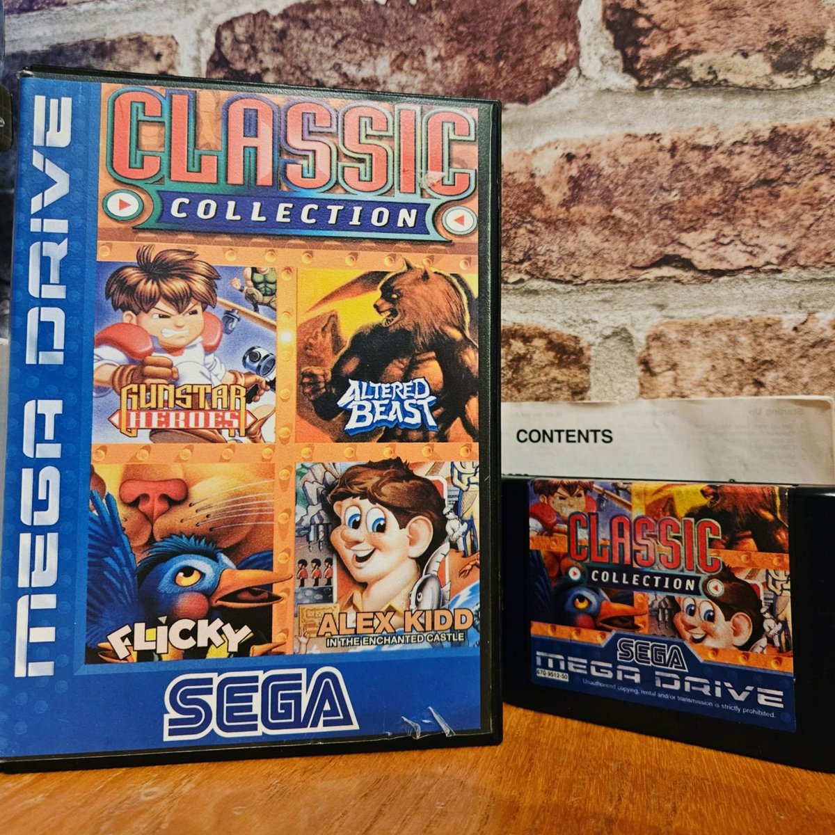 R_Revivalgames's tweet photo. 4 great games here, what's the best Megadrive compilation gane?
DM for price of get at our Vinted: https://t.co/J6PUw9CtfB
#Sega #megadrive #gunstarheroes #alteredbeast #Alexkid #flicky #retro #retrogaming #retrocollective #retrocollectiveuk #gaming https://t.co/nXbJh3KvVY