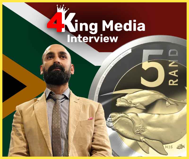 Prepare to be wowed by the brilliant mind behind the new 5 Rand coin.
In this exclusive interview, we chat with Sujay Sanan and delve into the creative process that made this coin a symbol of beauty and innovation.
#JHBCBD #CCTV #ThursdayThoughts #DStv 
4king.com/interview-with…