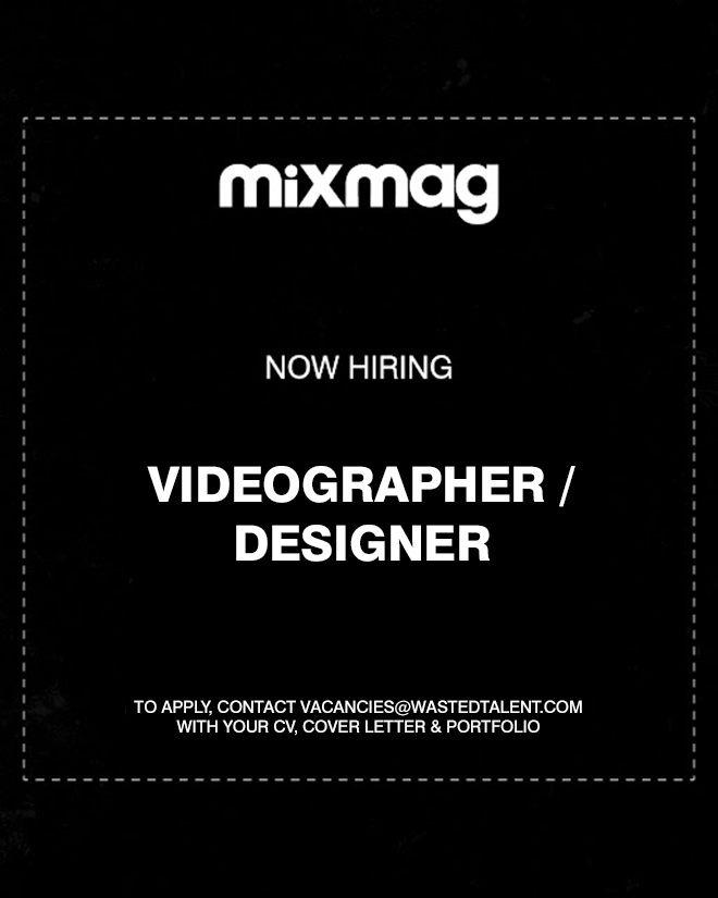 Mixmag (@mixmag) on Twitter photo We're hiring! 🎥
Mixmag is looking for a new staff member to join the video and design team in our London office.
To apply, send your CV, cover letter and portfolio to vacancies@wastedtalent.com.
View the job listing here: bit.ly/mixmagjob We're hiring! 🎥
Mixmag is looking for a new staff member to join the video and design team in our London office.
To apply, send your CV, cover letter and portfolio to vacancies@wastedtalent.com.
View the job listing here: bit.ly/mixmagjob