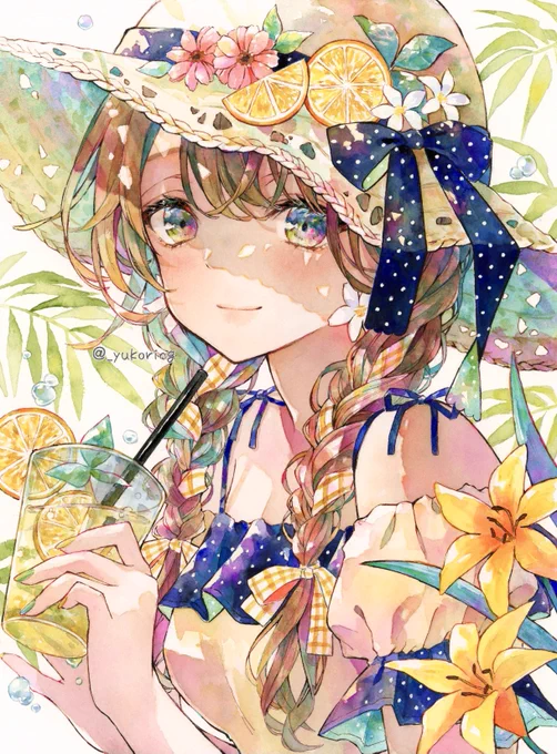 透明水彩アナログ絵 #watercolour