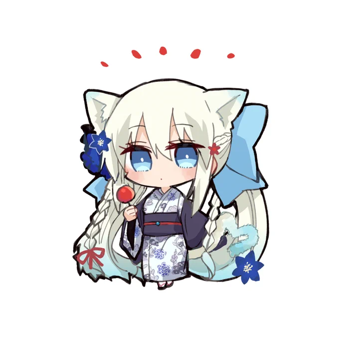 浴衣モルガン陛下(ネコミミのすがた) #FGO