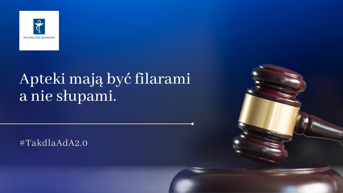 Apteki są filarami systemu i powinny takimi pozostać. Nie pozwólmy na to, aby stały się jedynie słupami w rękach nieuczciwych przedsiębiorców. #apteki #zdrowie👍#TakdlaAda2