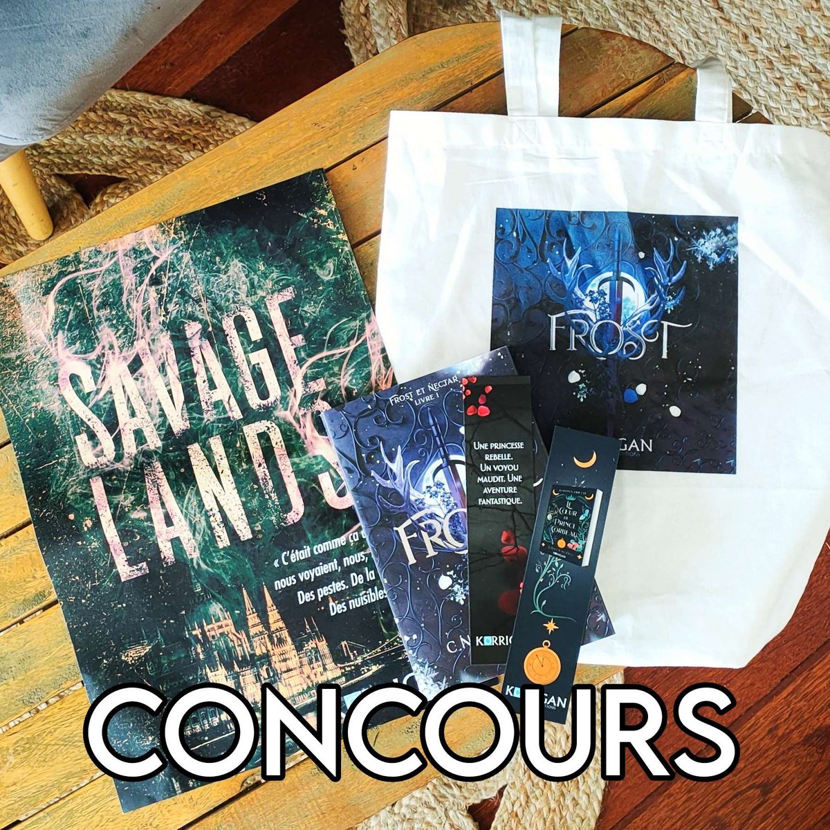 Jeu concours 🎁📖

À tous ceux qui nous ont raté lors de Japan Expo, on vous propose un concours !

Pour participer :
Être abonné à <a href="/KorriganEdition/">Korrigan Editions</a> ✅ 
RT le post

Concours du 20/07 au 27/07 à 23h59 et ouvert à la France (DOM-TOM inclus), Belgique, Luxembourg et Suisse.