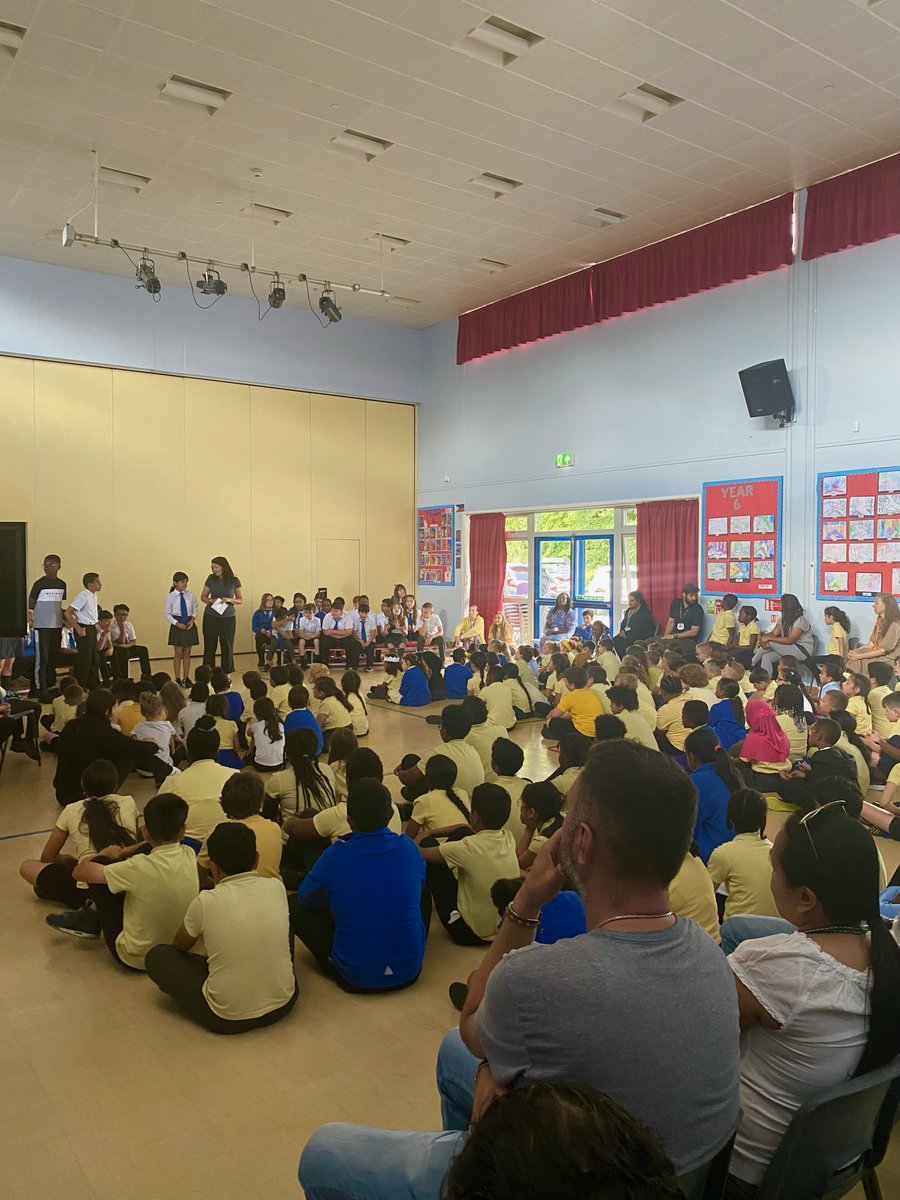 StarksField's tweet image. Starks Field says farewell to Year 6 who will be leaving us tomorrow; a wonderful celebration of their time here at Starks Field.