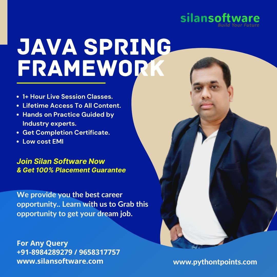 SilanSoftware's tweet photo. Learn Spring framework with us, we focused on Spring Boot with Microservices..!!
#java #learnjava #springboot #springbootwebinar #springbootdeveloper #spring #springbootmicroservice #microservices #learnspring #springmvc #springbootjava #springbootdevelopment #javacertification https://t.co/3ULeTzJukM