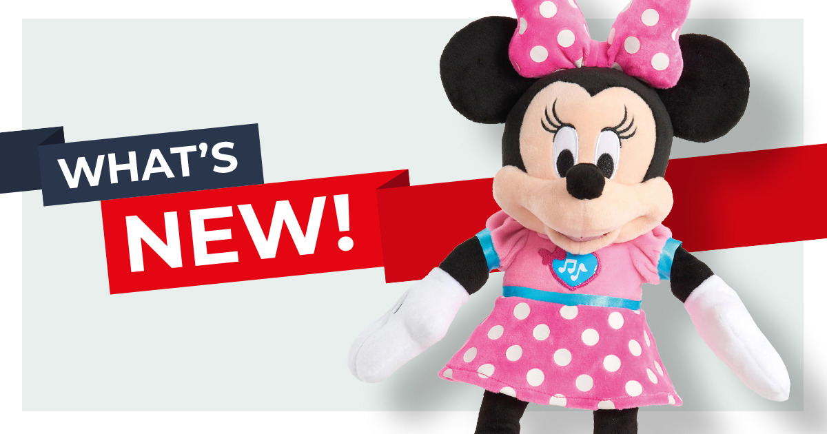 One for the Minnie Mouse fans. This soft, singing and light up toy has been specially adapted for use with a switch. Have fun singing along with Minnie!

Shop Online: bit.ly/3N0Vejd

#switchadaptedtoys #specialneedstoys #switchaccess #minniemouse #disney #disneytoys