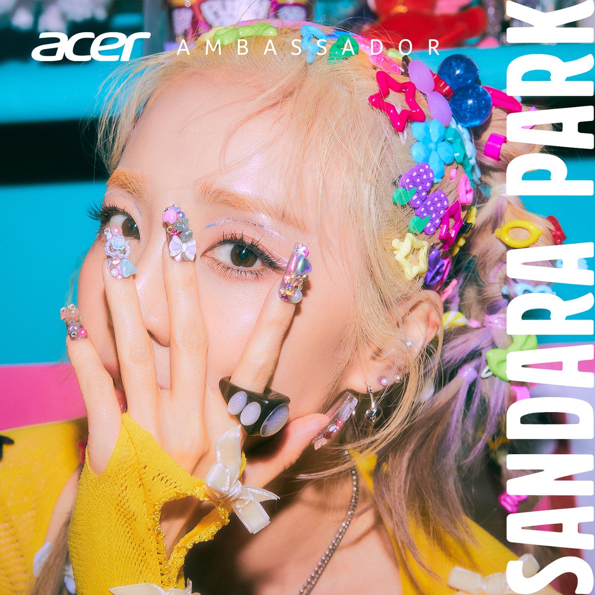 AcerPhils's tweet photo. Are you *in or out*?

Of course, we're in because K-Pop Superstar @krungy21  is the newest ambassador for Acer Philippines! Let's celebrate this festive moment as we warmly welcome our forever girl *𝖼𝗋𝗎𝗌𝗁* in the comments below. 🎉💚🎡 #DaraForAcer https://t.co/9xul9kNzU6