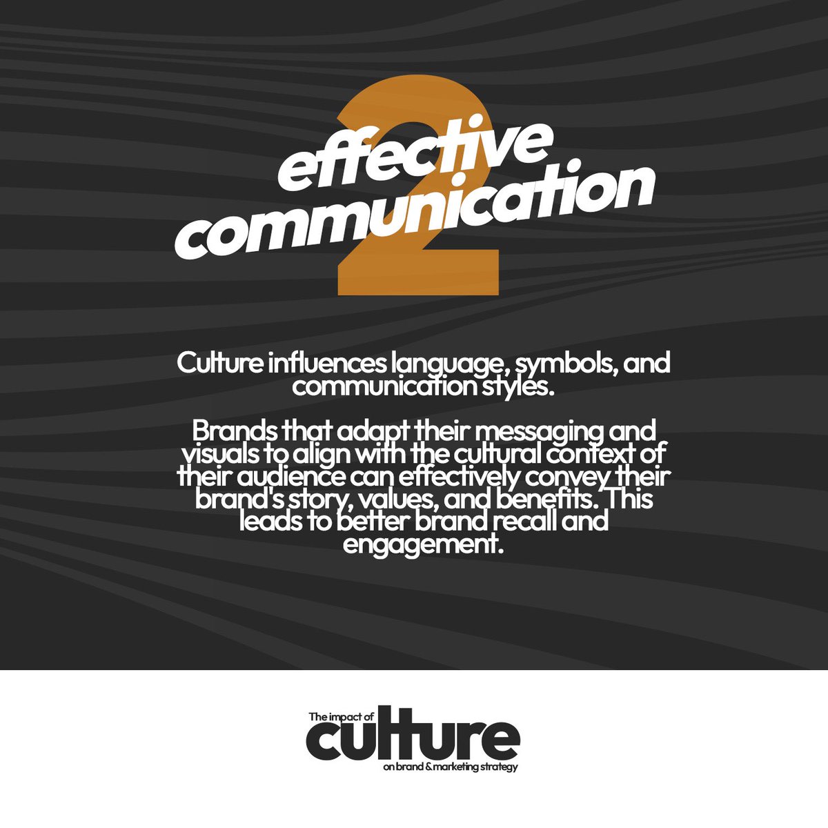 'Culture eats strategy for breakfast!'.

If your strategy isn't bang on Culture, it's Dead-On-Arrival. 

This is why some ‘textbook’ strategies don't necessarily deliver in local markets. 

THREAD 

#CulturalInfluence