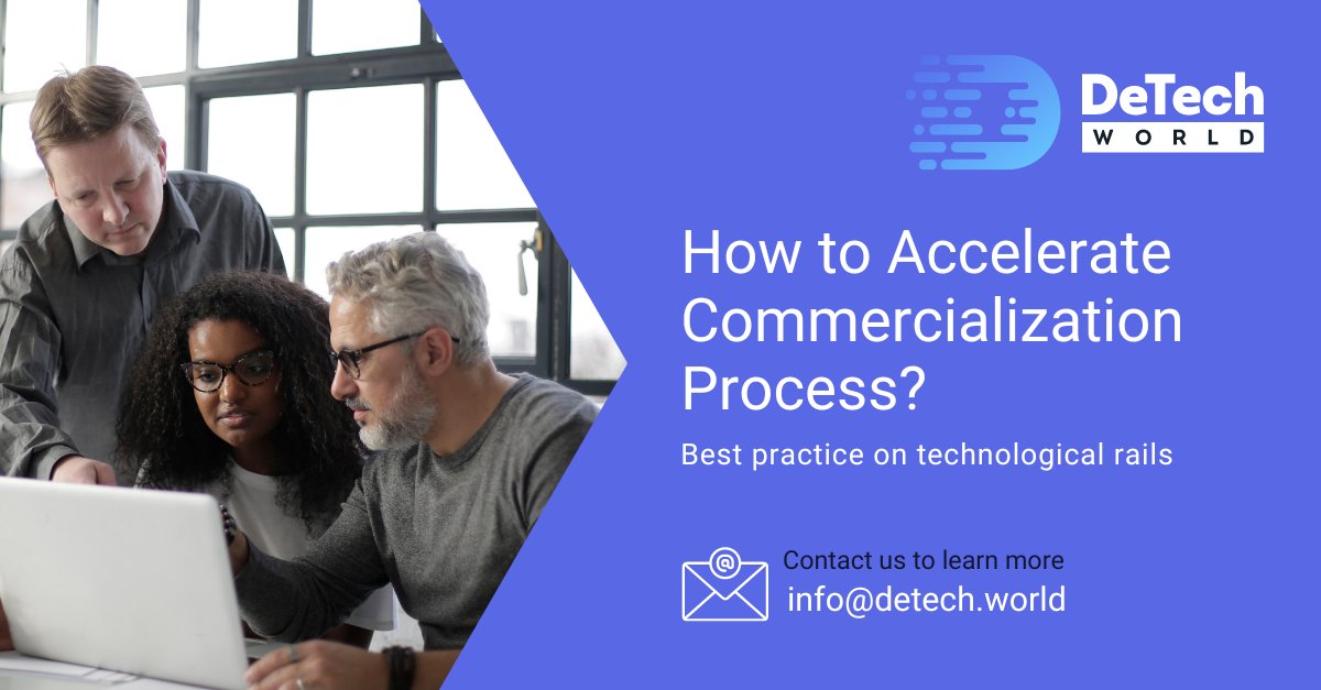 DeTech_World's tweet photo. How to accelerate #innovation commercialization? We've gathered best practice and put them on technological rails with web3 and AI. #DeTechWorld
#InnovationForEveryone https://t.co/mLqUMk7Gjm