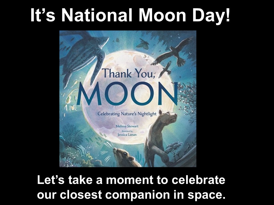 Life on Earth couldn't exist without our beautiful, luminous Moon. Thank you for regulating our planet's seasons. @jalanan @RHCBEducators @randomhousekids @KidlitKat @SteamTeamBooks #KidsLoveNonfiction