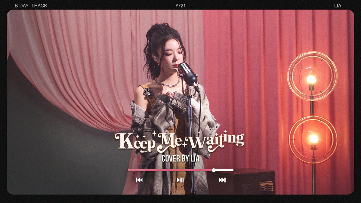 ITZYofficial's tweet photo. B-DAY TRACK #721 “LIA” | Keep Me Waiting by The Bonfyre
https://t.co/MPYYMIbyM8

#ITZY #MIDZY @ITZYofficial
#리아 #LIA https://t.co/VZAMhxobgz