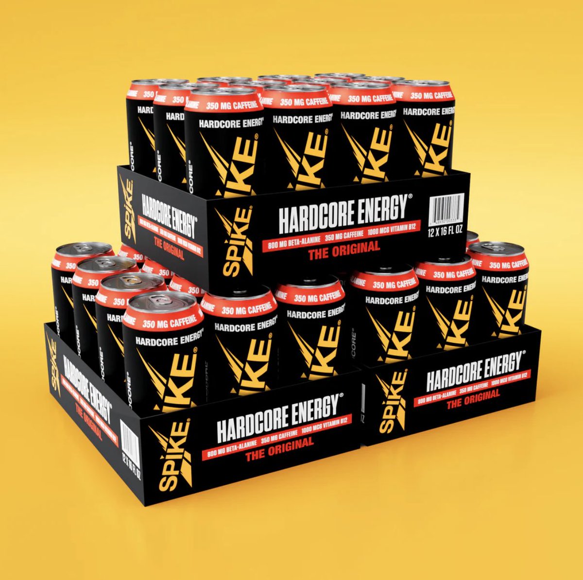 Spike_Energy's tweet photo. Save 25% on 36 Packs ($1.83/can)! Shop here: https://t.co/ZoOYDM5ERl https://t.co/FD0WKwxkkx