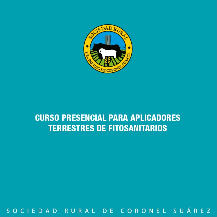sociedadruralcs's tweet photo. Curso Aplicadores Terrestres de Fitosanitarios (obtención/renovación del Carnet Habilitante Provincial)

Martes 25 de Julio de 8:00 hs a 18:00 hs en Chacra Experimental MDA Coronel Suárez 

Link de inscripción 👉  https://t.co/GoEKrdFyWC https://t.co/rbXp6KR4CZ