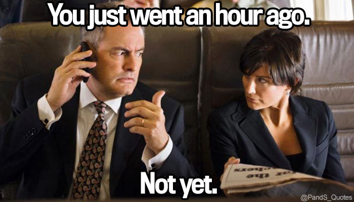 PandS_quotes's tweet photo. "You just went an hour ago. Not yet." @mycorreale #EP562 https://t.co/n2dvJwHD1a
