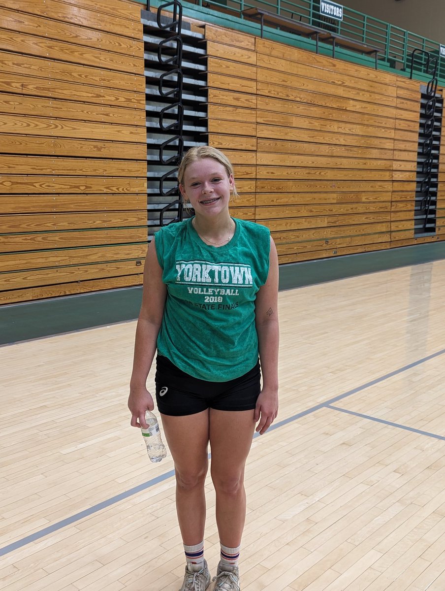 YVBTigers's tweet photo. Annual obstacle course complete! 💪 And bittersweet for this senior because it's her last... probably more sweet than bitter if you asked her 😉
@AddisenRains https://t.co/Yj36ZWXpIl