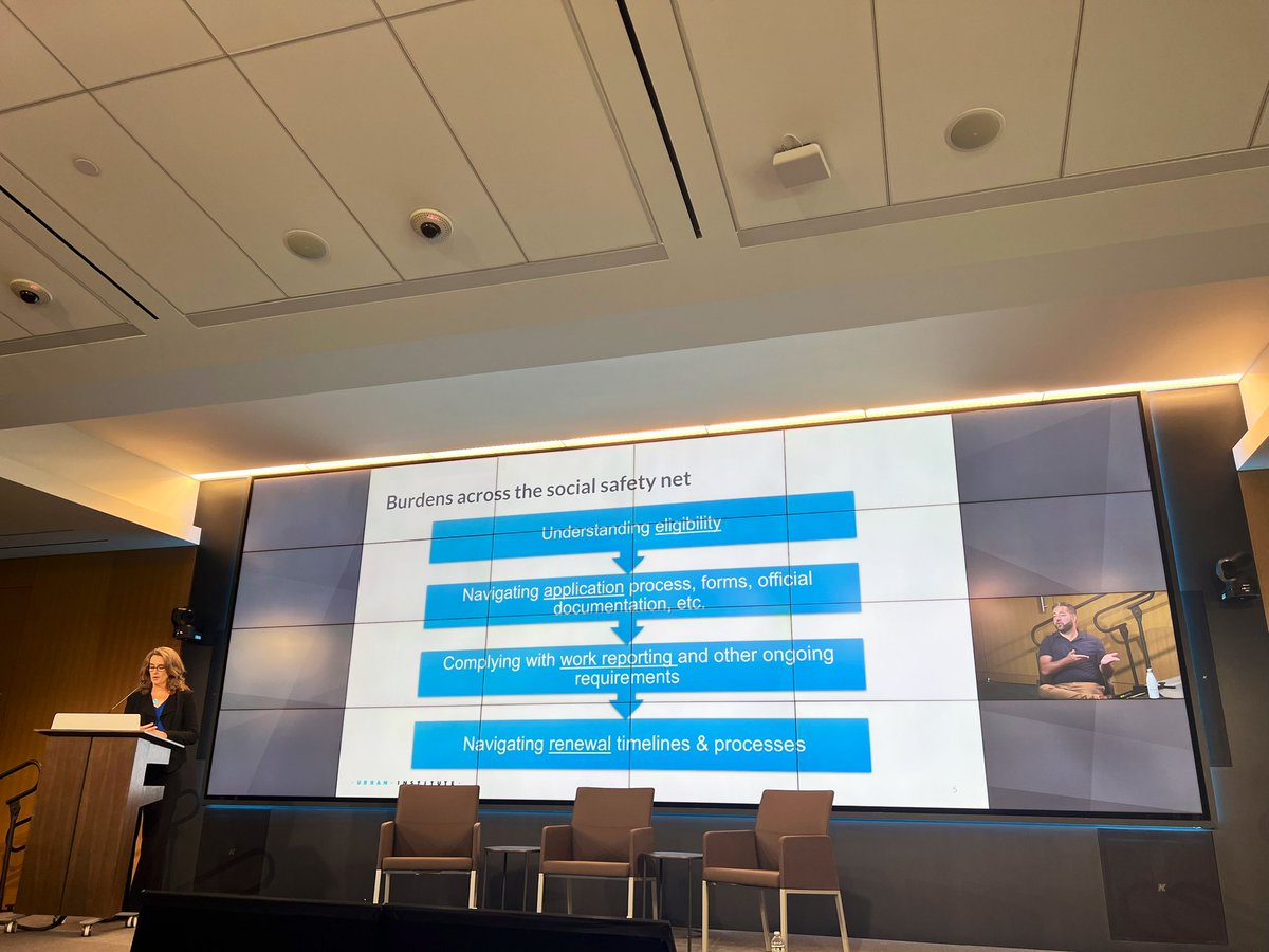 We are #LiveAtUrban discussing customer service experience across the social safety net and efforts to expand public participation in the regulatory review process to improve that experience.