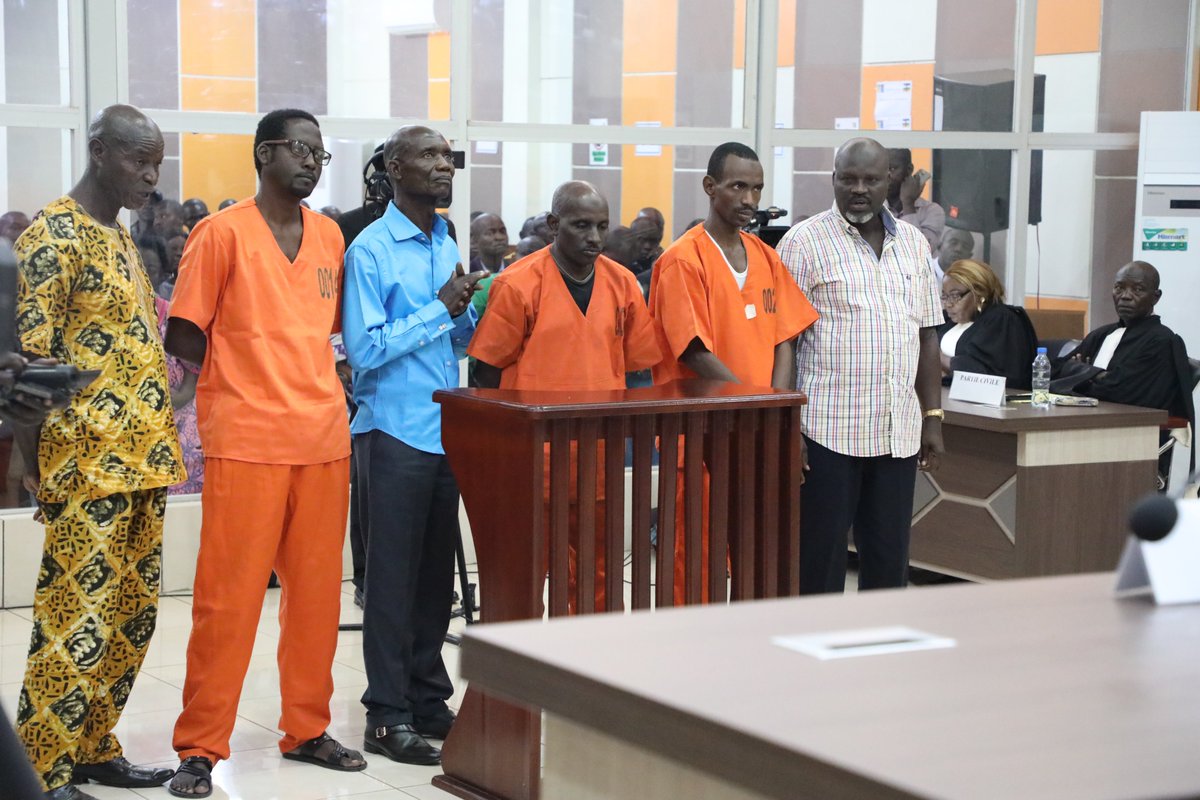 Ce 20.07.23, Verdict  Chambre d'appel dans l'affaire des tueries de Koundjili et Lemouna:
- Issa Sallet Adoum 30 ans au lieu de la perpétuité
-Yaouba Ousman 20 ans peine inchangée
-Mahamat Tahir 20 ans peine inchangée
Résumé de l'arrêt  sur cpsrca.cf.#Justice