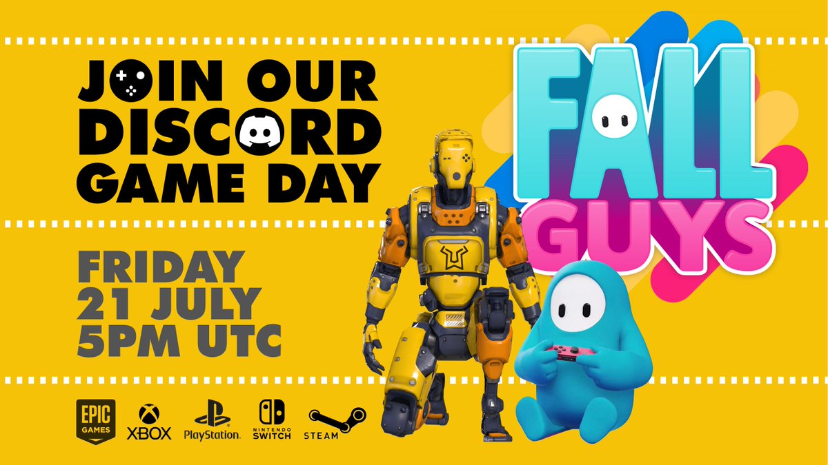 GameTesterNews's tweet image. Join us in Discord tomorrow for our Fall Guys community event - all welcome! discord.gg/gametester

#FallGuys #Discord #GameNights #Community