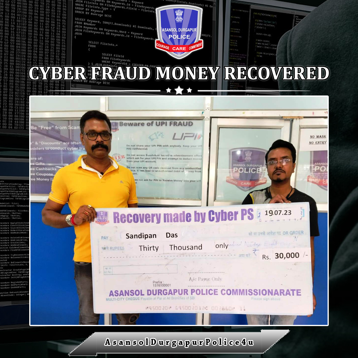 Asansol Durgapur Police tweet media