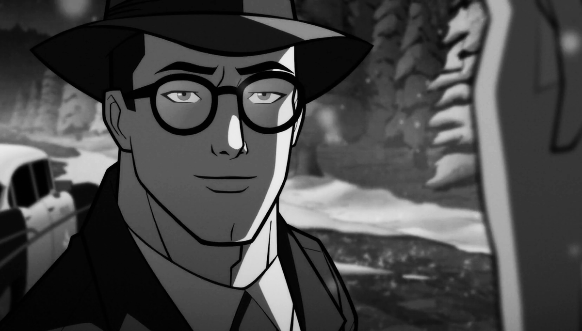 flickeringmyth's tweet photo. Exclusive clip from Justice League: Warworld features Darren Criss’ Agent Kent https://t.co/TAm0jnnWq9 https://t.co/JqtNRtrrkc