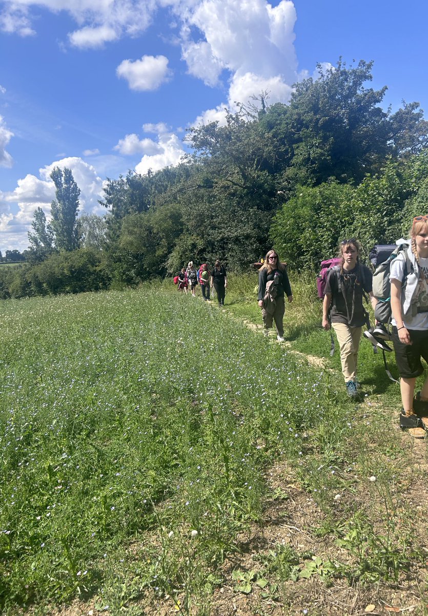 Day 2 is well under way with the groups showing great determination and togetherness! The views with the lovely weather is the perfect way to end a great trip #ambitiousandproud