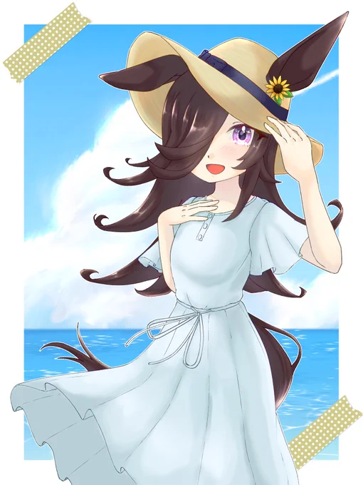夏ライス  #ウマ娘 #ライスシャワー