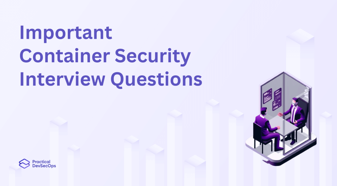PDevsecops's tweet photo. 25+ Important Container Security Interview Questions for 2023

🔒 Are you ready to level up your container security knowledge? 🚀🔐

🌐 Article Link: https://t.co/1lo9ViF7ed

#devsecops #appsec #productsecurity #infosec #ContainerSecurity #Cybersecurity #SecureContainers https://t.co/gV75Vuq0Oi