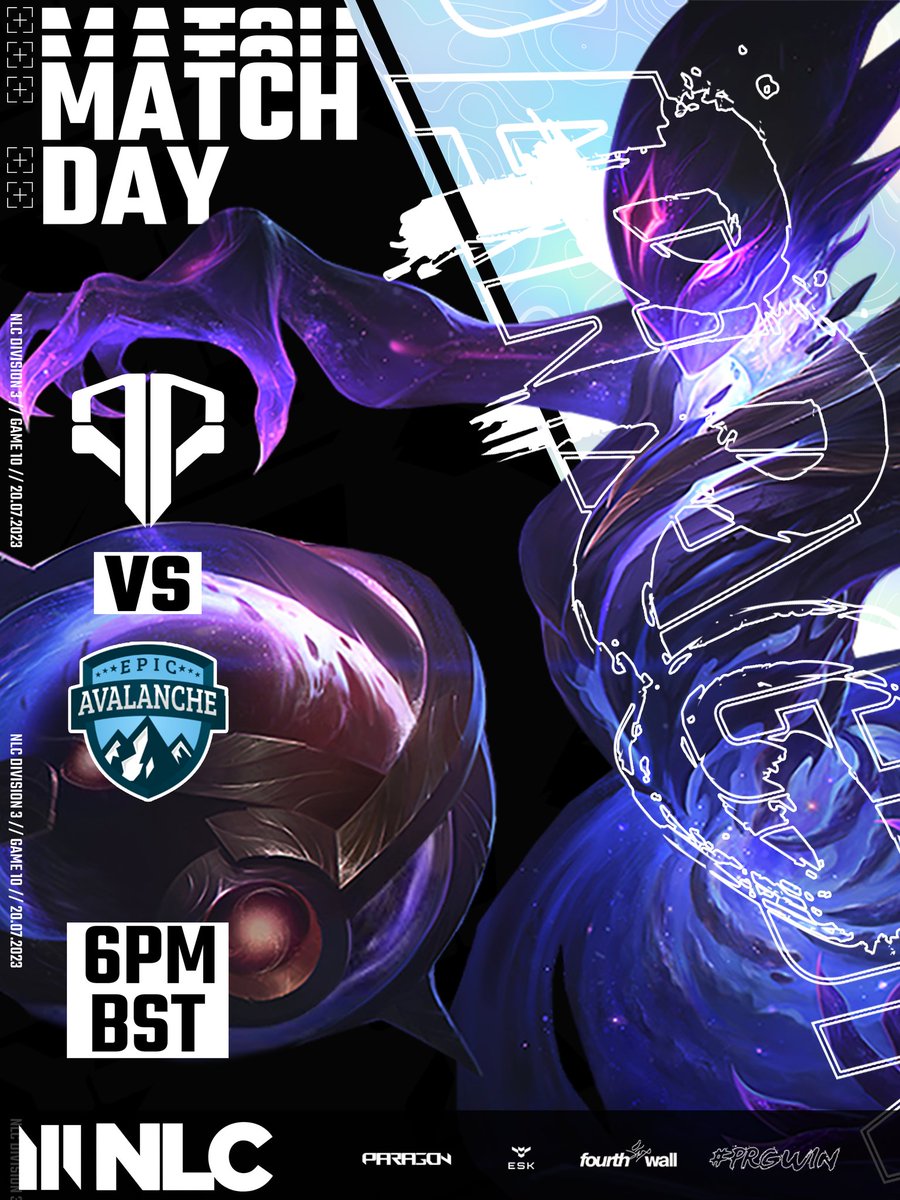 PARAGONPRG's tweet photo. Are you ready for Playoffs?
We're facing off against @EpicAvalanche in our first match of the bracket!
Join @BonMeCasts and @kingslayers666 at 6PM BST tonight to catch the exciting start on our journey through playoffs!
https://t.co/fPyKr1ZQLD
#PRGLOL #PRGFIGHTING https://t.co/vOdHhcZdJ0