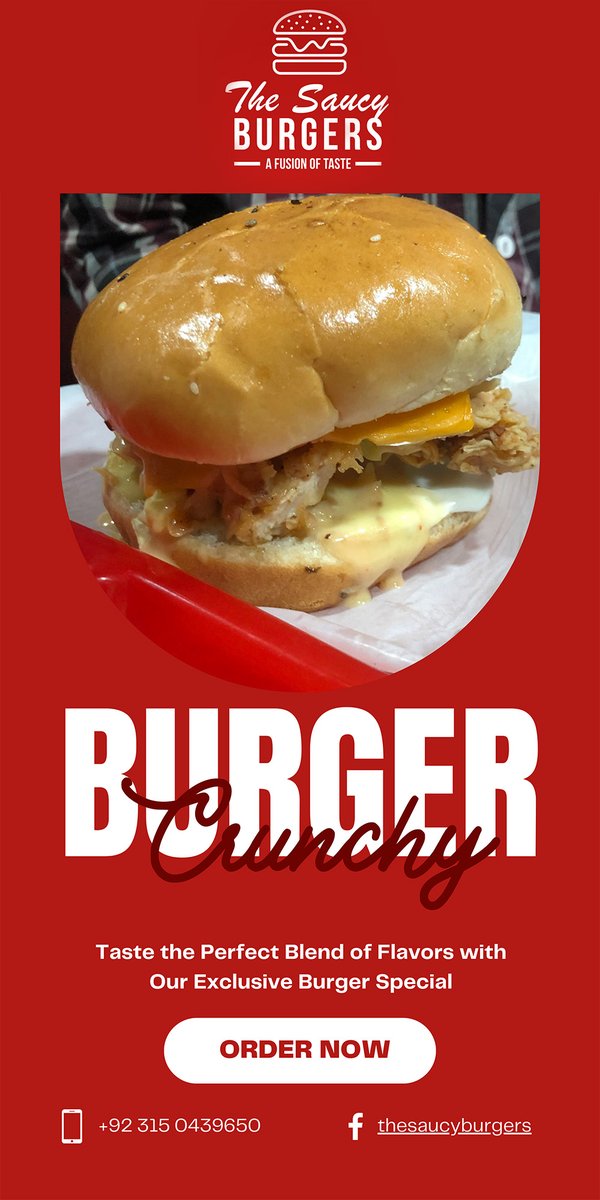thesaucyburgers's tweet image. The Saucy Burger's Mighty Saucy Crunchy Burger (Mighty Zinger)

facebook.com/thesaucyburgers

#thesaucyburgers #burgers #chesseburger #pakistani #american #fastfood #chickenCrunchyburguer #TSB #zingerburger #mightyzinger