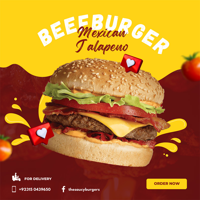 thesaucyburgers's tweet image. The Saucy Burgers Beef Mexican Jalapeno Burger. It's Delicious!  

facebook.com/thesaucyburgers 

#thesaucyburgers #burgers #chesseburger #pakistani #american #fastfood #Beefmexicanburger #TSB #beefmexicanjalapenoburger #beefburger