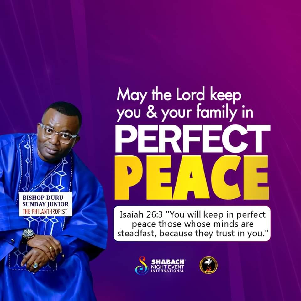 shabachnytevent's tweet photo. Today, I speak Peace, understanding and harmony into your life, family, and relationships and shut the door against the dark and subtle activities of wreckers and destabilizers in Jesus Name. AMEN

@Bishopduru73
Duru Sunday Junior (The Philanthropist) https://t.co/oylzfAK7VO