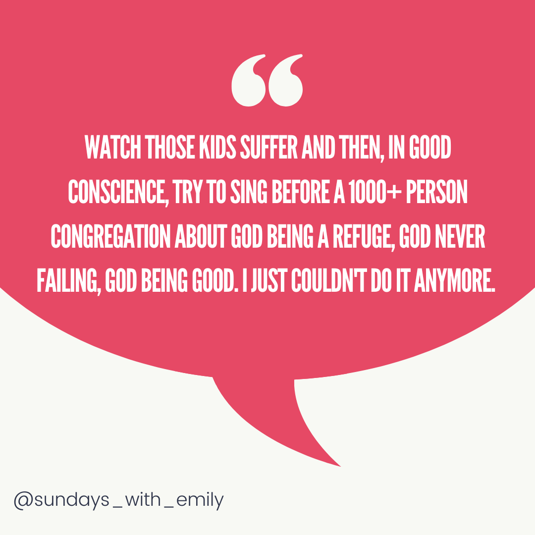 Sundays_w_Emily's tweet image. #deconstruction #deconstructingfaith #cognativedissonance #churchhurt #churchtoo #exvangelical #exfundie #letsgetreal #trauma #mentalhealth #spiritualtrauma #songwriter #singersongwriter #behindthemusic #thestorybehindthesong #mystory