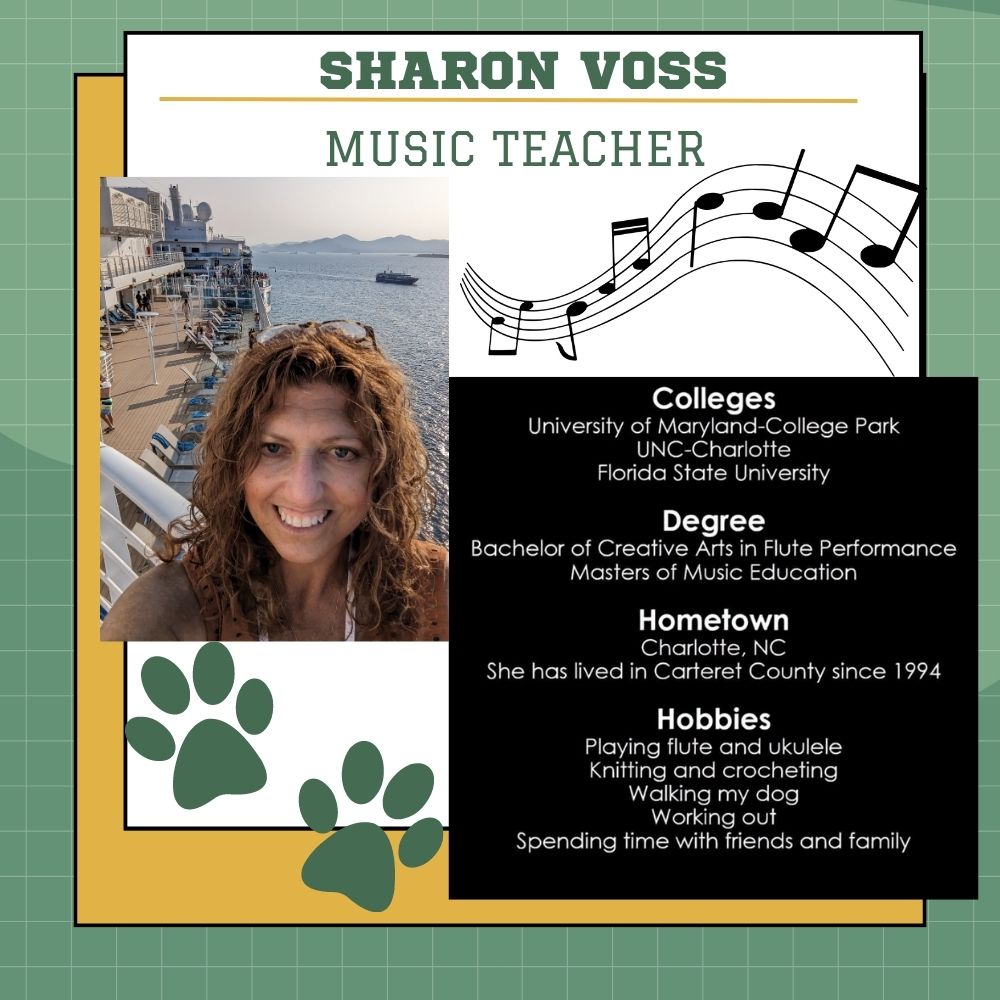 Join us in welcoming Ms. Voss to White Oak, our new music teacher! 💚🤍 #WildAboutWhiteOak