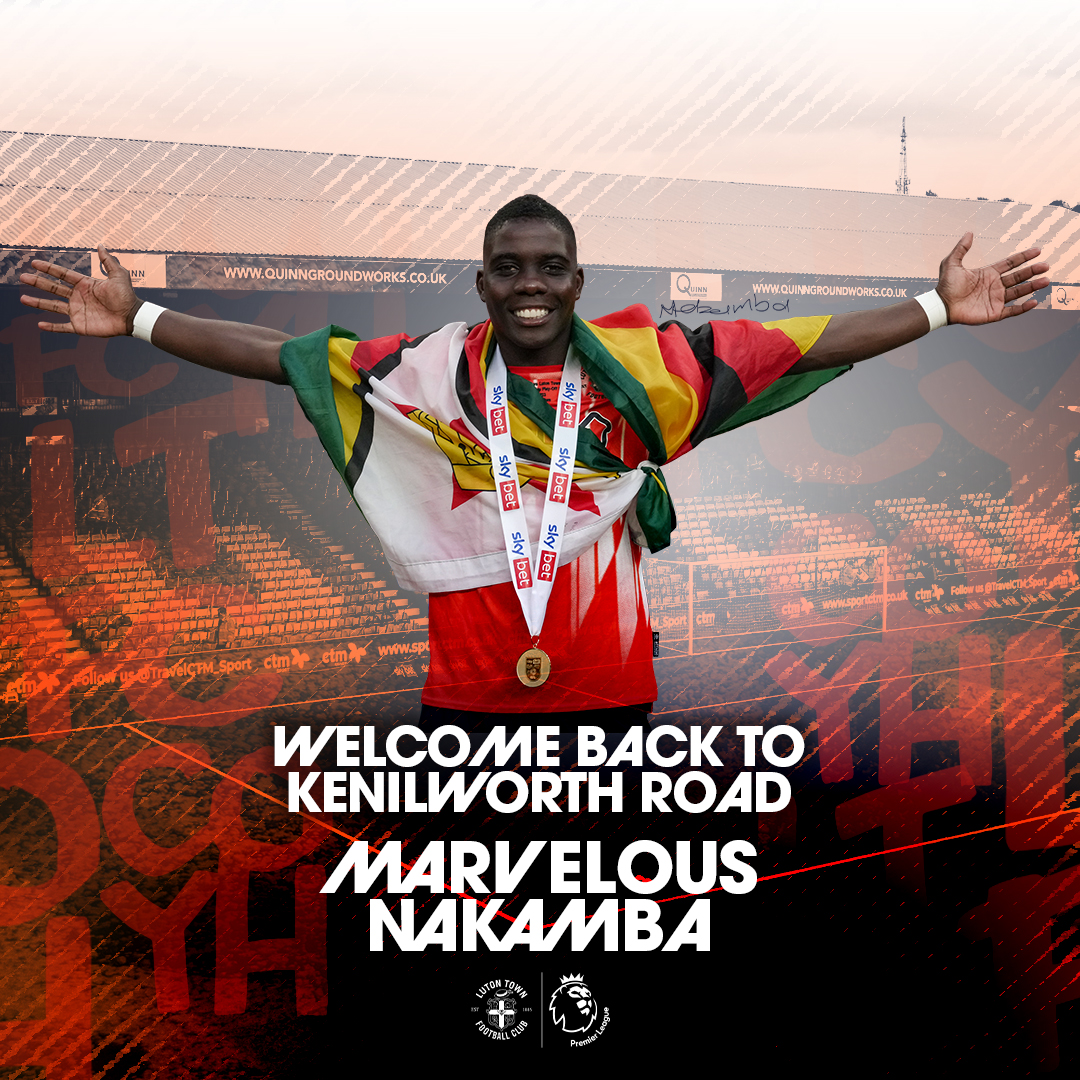 LutonTown's tweet photo. Never fall in love with a loan player 🇿🇼

#COYH
