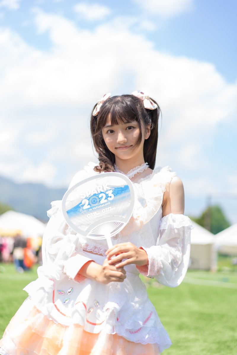 madokaraa's tweet image. #Spark2023
#ぶどう党 
#天野ひかり 
2023.07.17  山中湖Spark2023
開放的な場所だからかいつもよりテンション高めだった気がするひかりちゃん😚