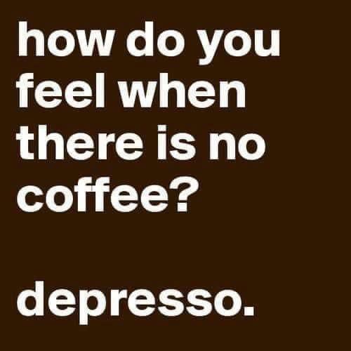 How I feel when there is no <a href="/MonsoonEstates/">Monsoon Estates Coffee</a> Coffee ☕️