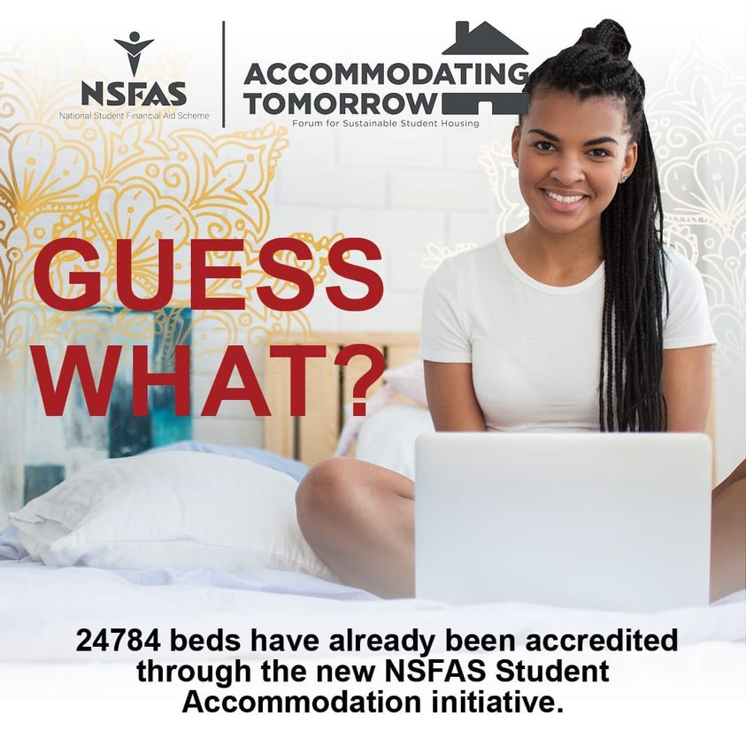 GCISSedibeng's tweet photo. #NSFAS will open its student accommodation portal for students to apply for accommodation directly from the scheme in a pilot project to be implemented with identified institutions.
all accommodation providers not yet registered, please visit https://t.co/gt4y7THogr https://t.co/P7nu6dHHd9