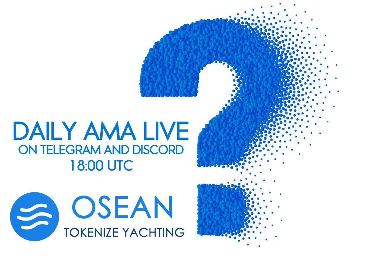 OseanDao's tweet photo. Ahoy #crypto sailors👋,

Every day AMA on our Social, discussing about our $osean! Come on-board!

#osean #bscgem https://t.co/ArYnokqAOG