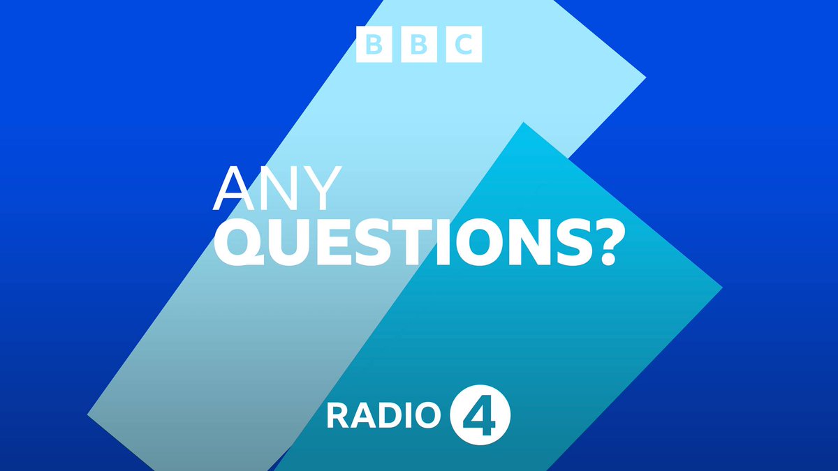 We're delighted to be hosting @BBCRadio4's Any Questions tomorrow 📻 🎙️ The panelists are @GeorgeFreemanMP, @MayaGoodfellow , @margarethodge, & Tim Montgomerie @montie buff.ly/3DmLkUP