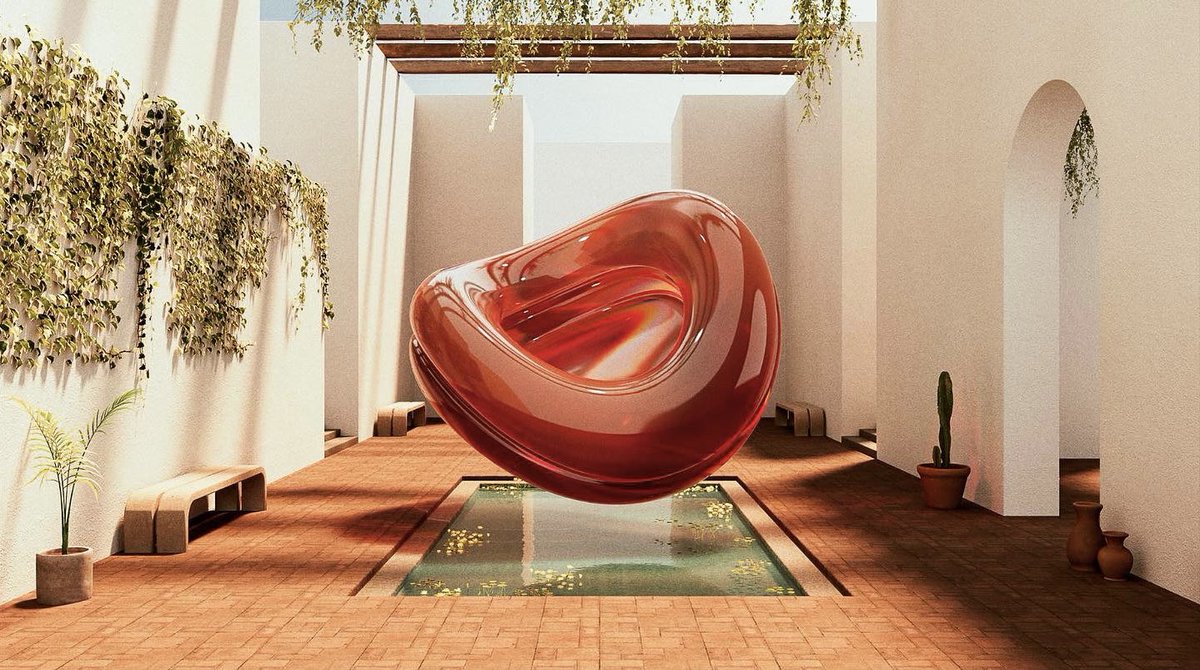 pdr_ramos's tweet photo. [El Patio] 
Do you prefer the day or night version?

#3d #render #3drender #cgi #styleframe #abstract #dailyrender #renderzone #summer #design #xuxoe #rendercollective #3dtotal #inspiration #3dartwork https://t.co/NSxNtLU9u9