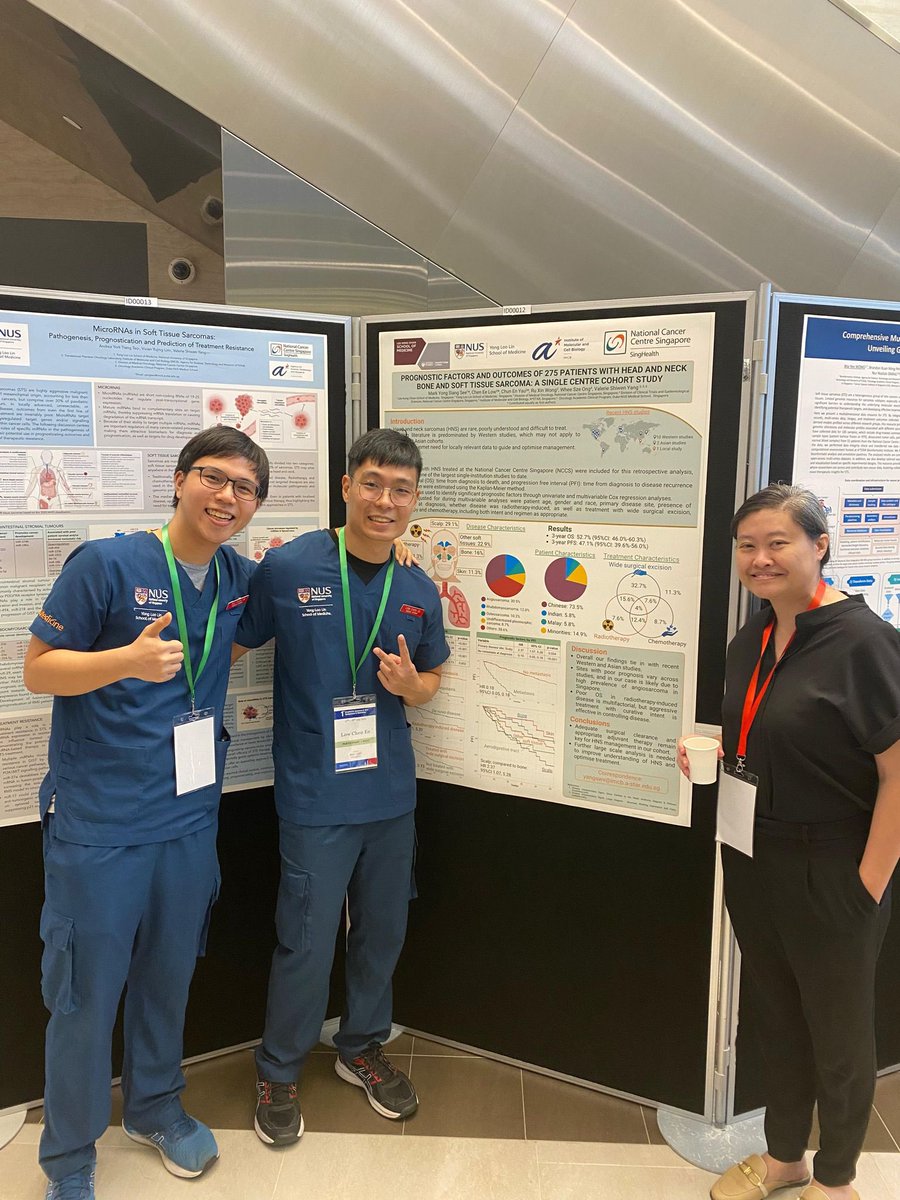 Great time at the first <a href="/sarcomaskin/">Singapore Sarcoma & Skin Symposium 2025</a> conference with boss <a href="/val_yang/">Valerie Yang MBBChir PhD</a> and partner in crime <a href="/ChenEe1999/">Chen Ee Low</a> ! 😊