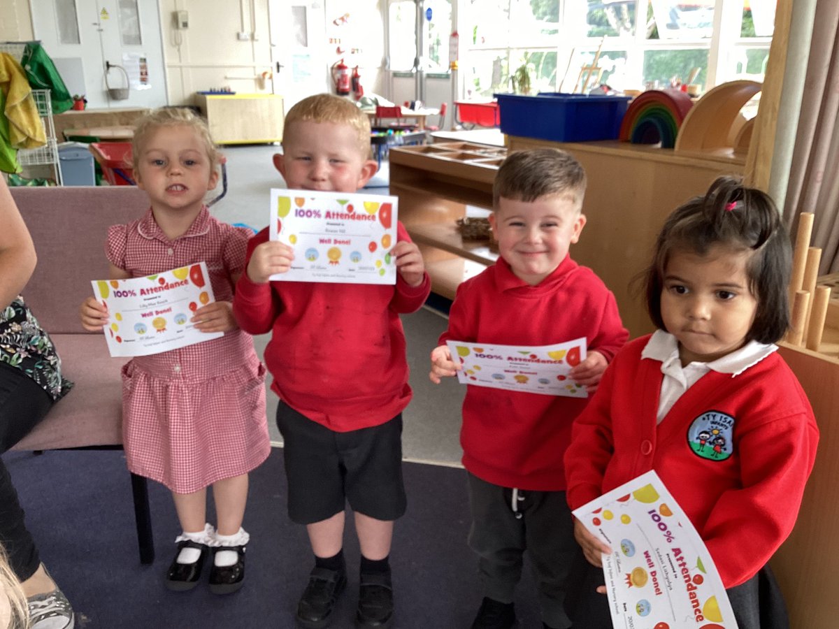 tyisafinfants's tweet photo. What a fantastic last day in Nursery!! 😃
We had special certificates for 100% attendance, cheese and biscuits for our snack and even managed to release our beautiful butterflies in time for the holidays. 🦋
Thank for all our wonderful gifts, have a great summer everyone! 🏖 https://t.co/yuMalm9VTl