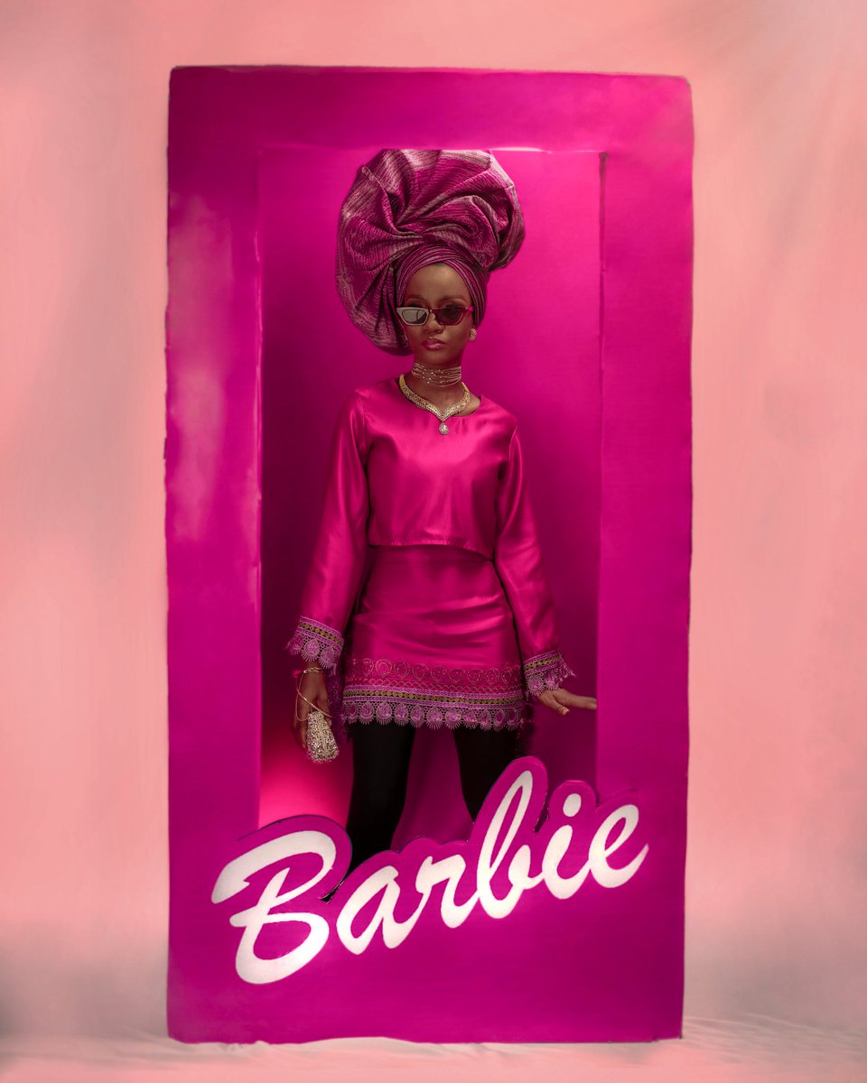blvck_gemini's tweet image. African Barbie reporting for duty #Barbie #BarbieMovie