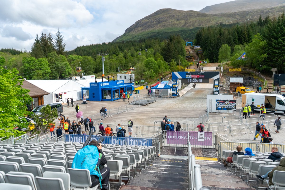 The 2023 Downhill Mountain Bike World Championships are just TWO weeks away, and we couldn't be more excited!!🤩🚵🏻‍♀️ The countdown has officially begun, and our team is busy gearing up to create an unforgettable experience for all! 📸: pics from 2022