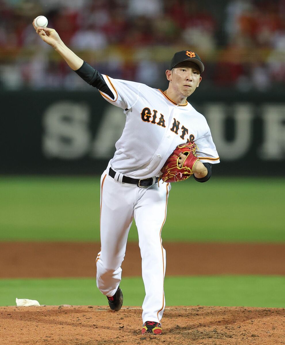 hochi_giants's tweet photo. 【球宴】巨人・ #戸郷翔征 が3年連続の球宴で6回に登板　1回1安打無失点で最速150キロを計測 #巨人 #ジャイアンツ #読売ジャイアンツ https://t.co/XJkogFYUjc https://t.co/d1KOTYdeO3
