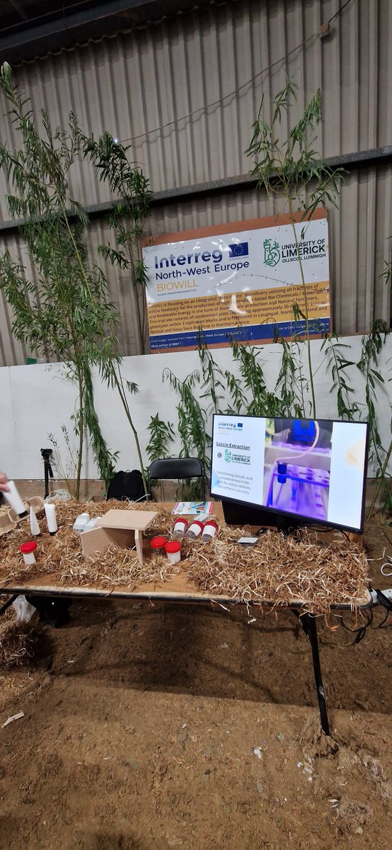 BioWILL is at the #energy ⚡️ and #farm 🚜 #diversification show <a href="/GurteenCollege/">Gurteen College</a> 🇮🇪

#willow #sustainability #environment #crops #energycrops #biogas #Pharmaceutical #plasticfree #Packaging