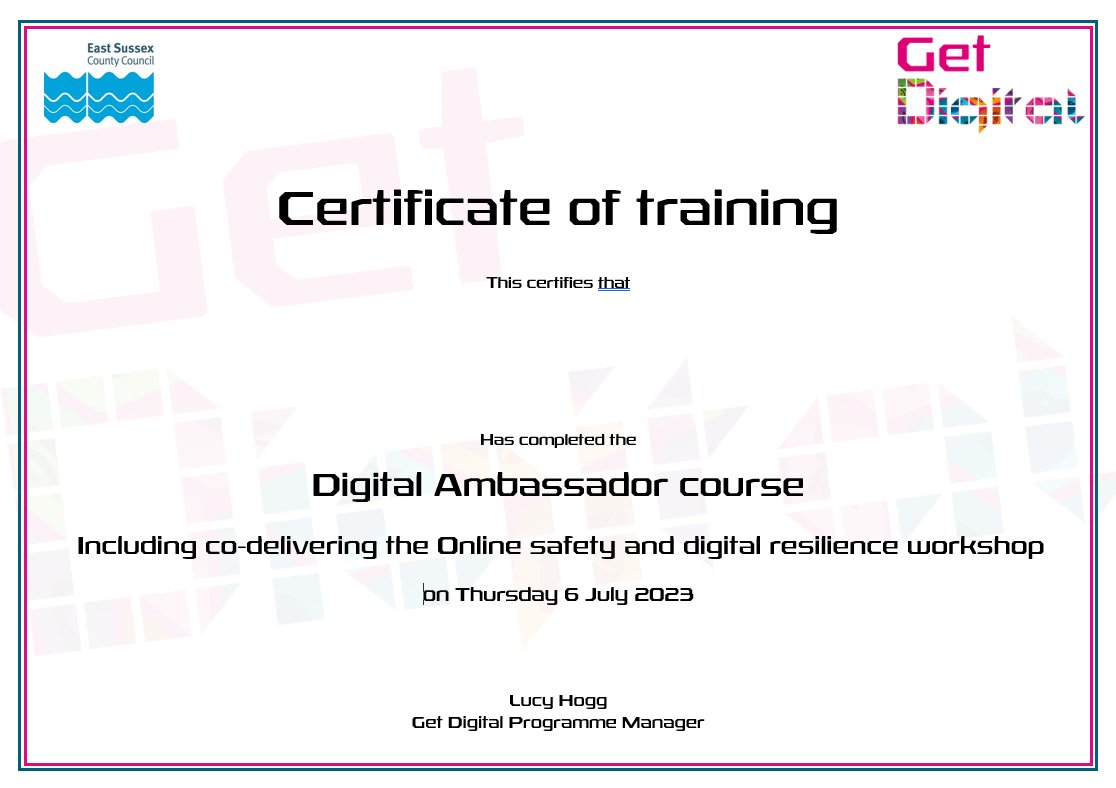 So proud of our first cohort of young people to complete their Digital Ambassador training - and then go on to co-deliver our workshop 'Online Safety and Digital Resilience' - they were amazing!! #digitalresilience #medialiteracy
ow.ly/78t750PgZ3p thedigitalhive.info/about-us/