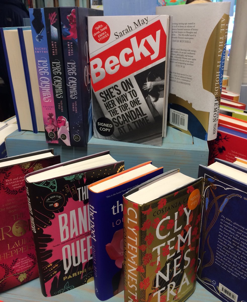 alice_mcilroy's tweet image. Spotted @AldeBooks, BECKY by the huge talent @SarahMayWriter. Best 2023 read for sharp-eyed observations and wit: 'What I'm really trying to affect here is a sort of dead-eyed insouciance [...] If there's one thing I've learnt in life, it's this: need is off-putting.'  Read it.